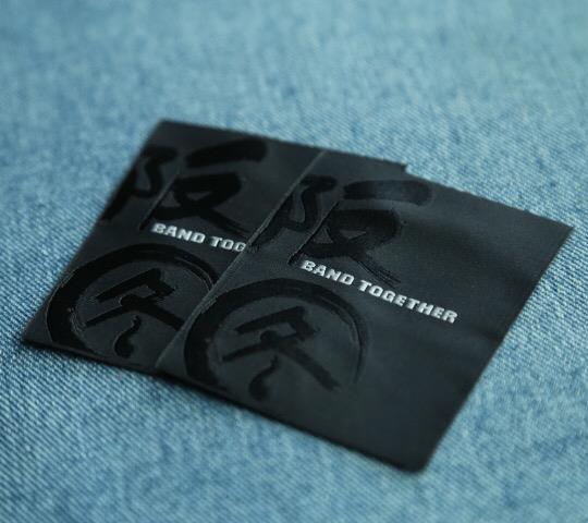 high definition textile woven label