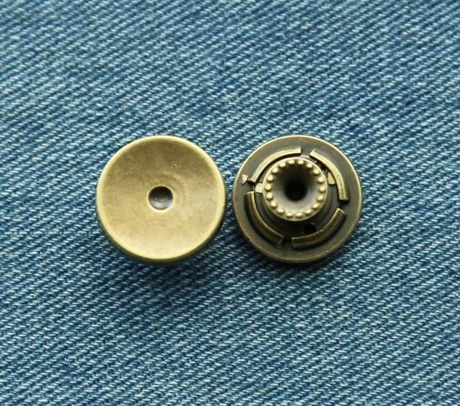 Wholesale Custom Antique Brass Vintage Bronze Denim Buttons