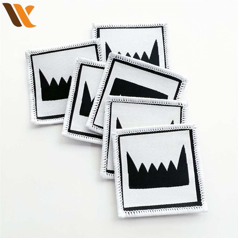 Custom Modern Minimalist Style Woven Patches 2