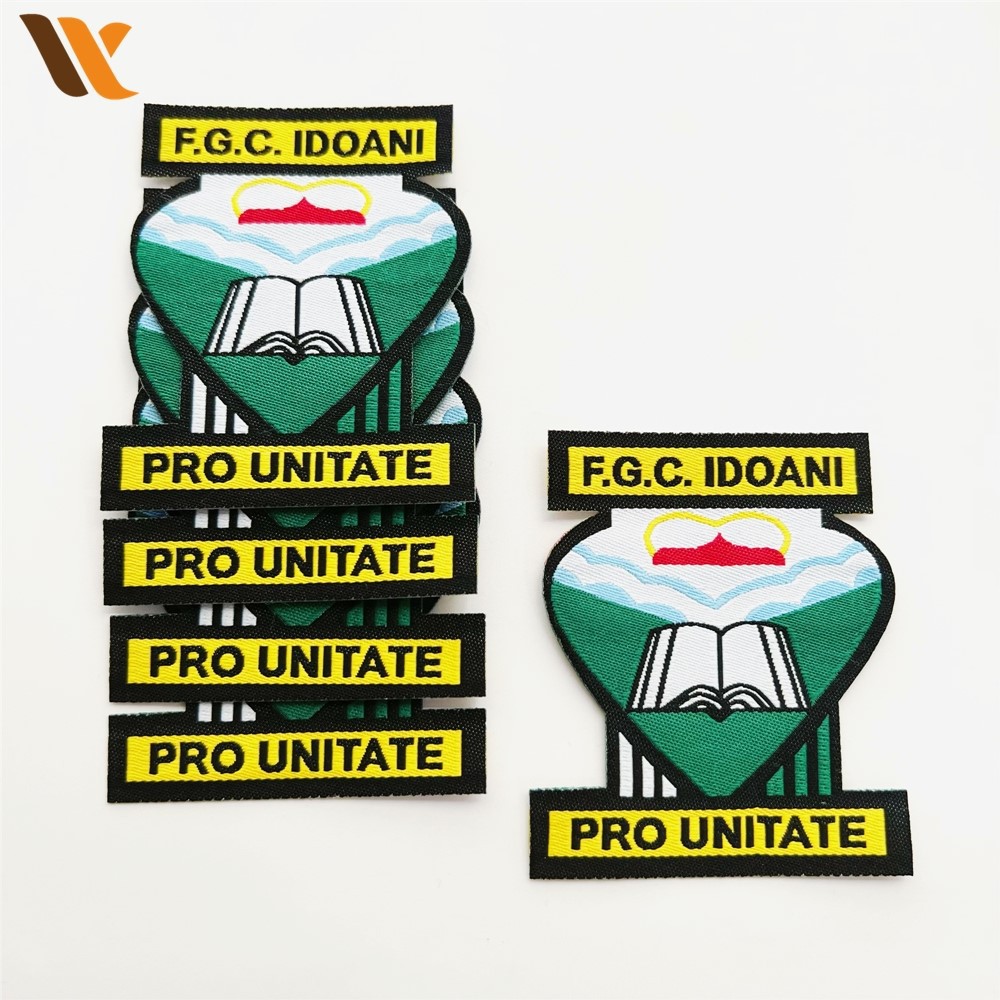 Custom Iron On Woven Patch For Clothing