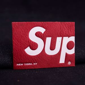 Patch Lledr Brand wedi ei Argraffu'n Custom