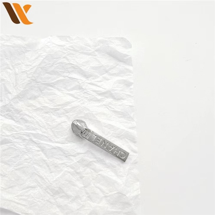 Engraved Logo Custom Metal Zipper Puller 2