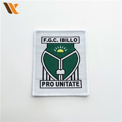Custom Woven Patch Logo Bathodyn Clothes Patch
