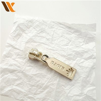 Engrave Customized Logo Zipper Puller Metal